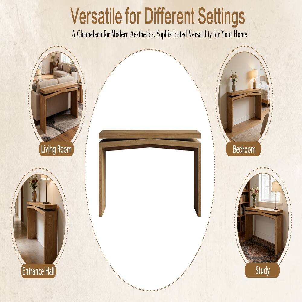 Versatile for Different Settings  
A Chameleon for Modern Aesthetics. Sophisticated Versatility for Your Home  

Living Room  
Bedroom  
Entrance Hall  
Study