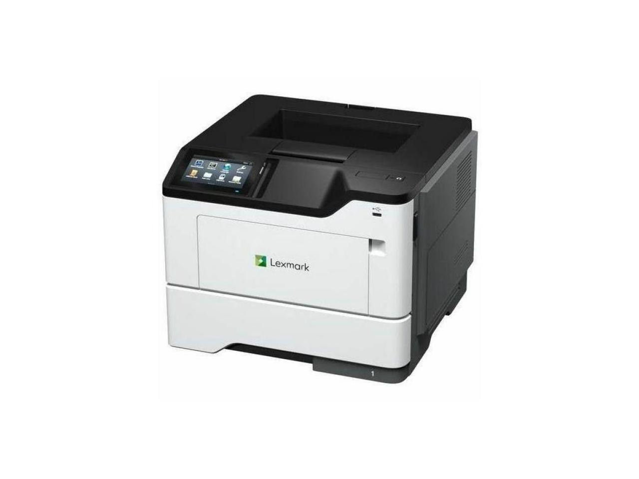 Alt View 5. Lexmark - Lexmark MS632dwe Desktop Wired Laser Printer - Monochrome - TAA Compliant - 50 ppm Mono - 1200 x 1200 dpi Print - 650 - Monochrome.