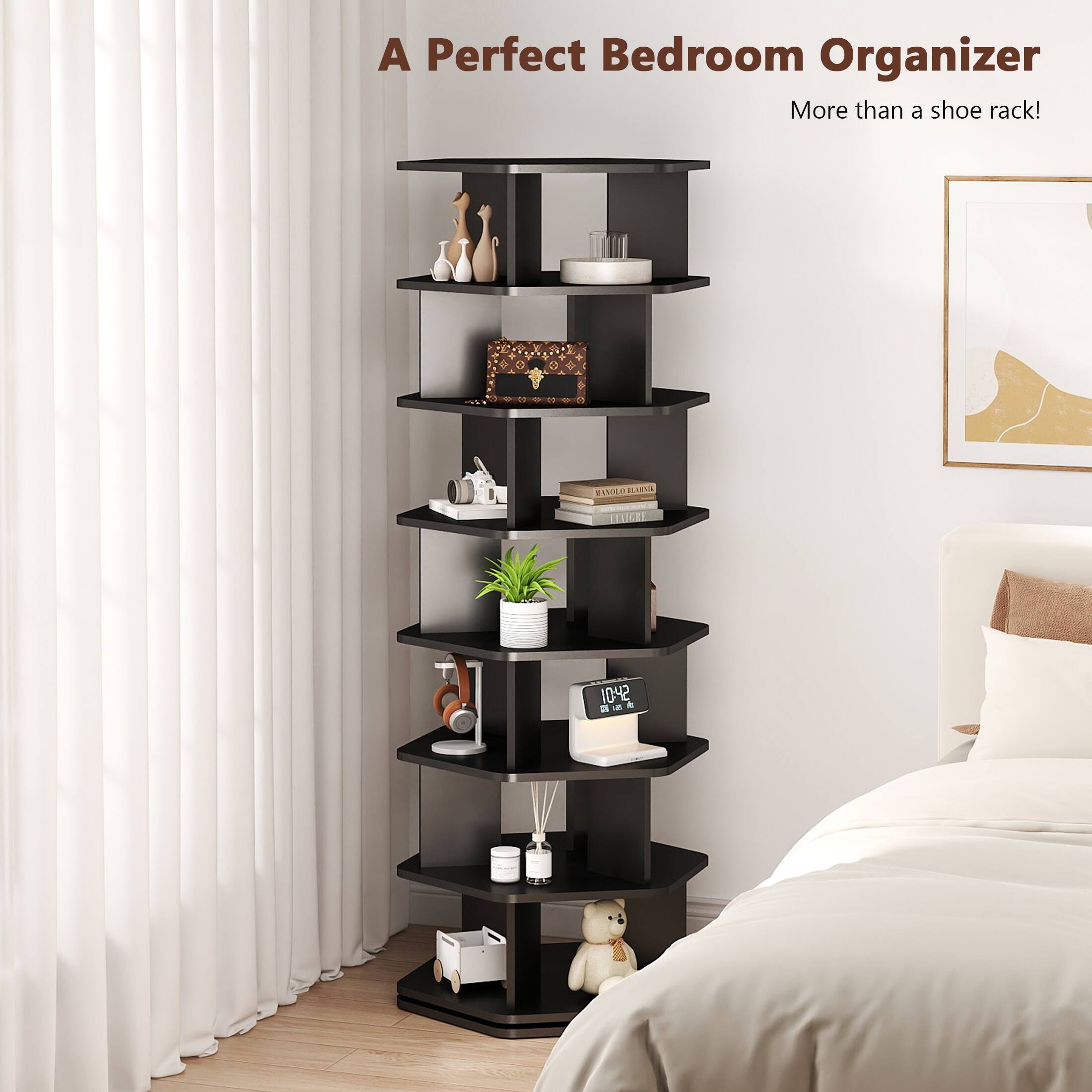 A Perfect Bedroom Organizer More than a shoe rack! RIVOLORIS 1042 & S