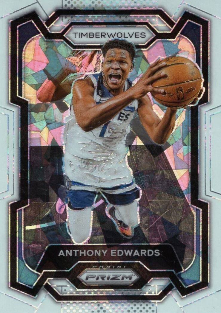 TIMBERWOLVES  
6  
ES  
5  
ANTHONY EDWARDS  
PANINI PRIZM