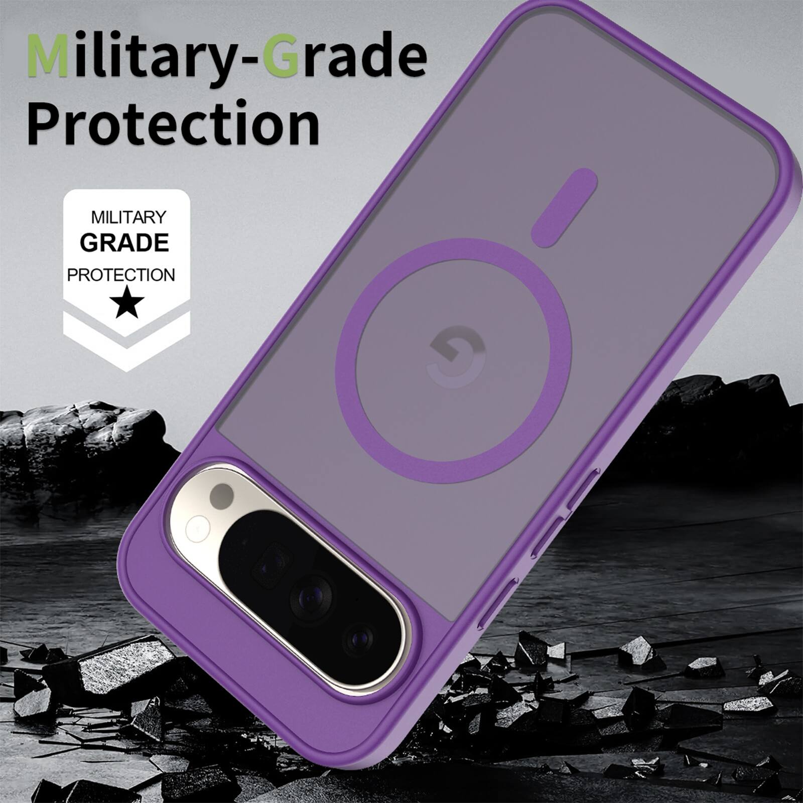 Military-Grade Protection  
MILITARY GRADE PROTECTION