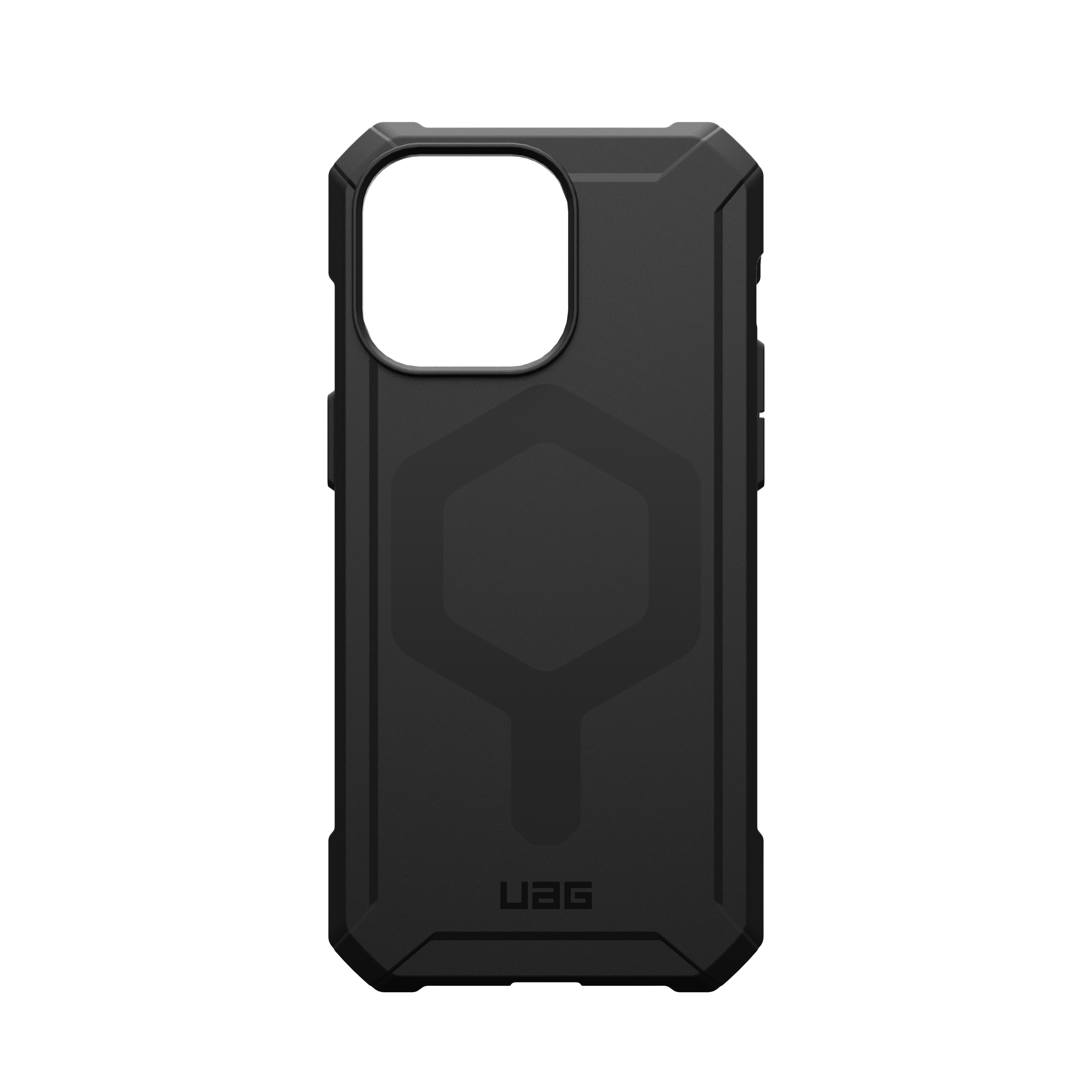 Alt View 5. UAG - Essential Armor Series Case with Magsafe for Apple iPhone 15 Pro Max - Black.