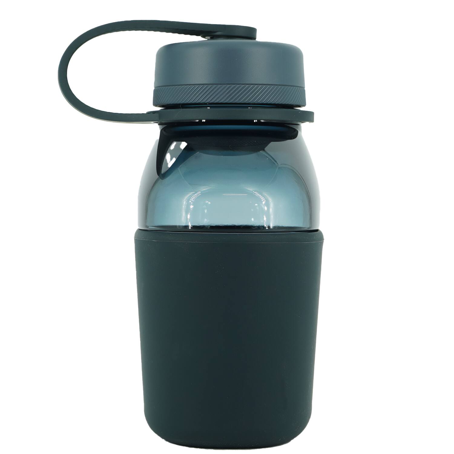 Alt View 1. Thermos - Thermos 32 oz. Alta Hard Plastic Canteen w/ Silicone Sleeve - Lake Blue - Lake Blue.