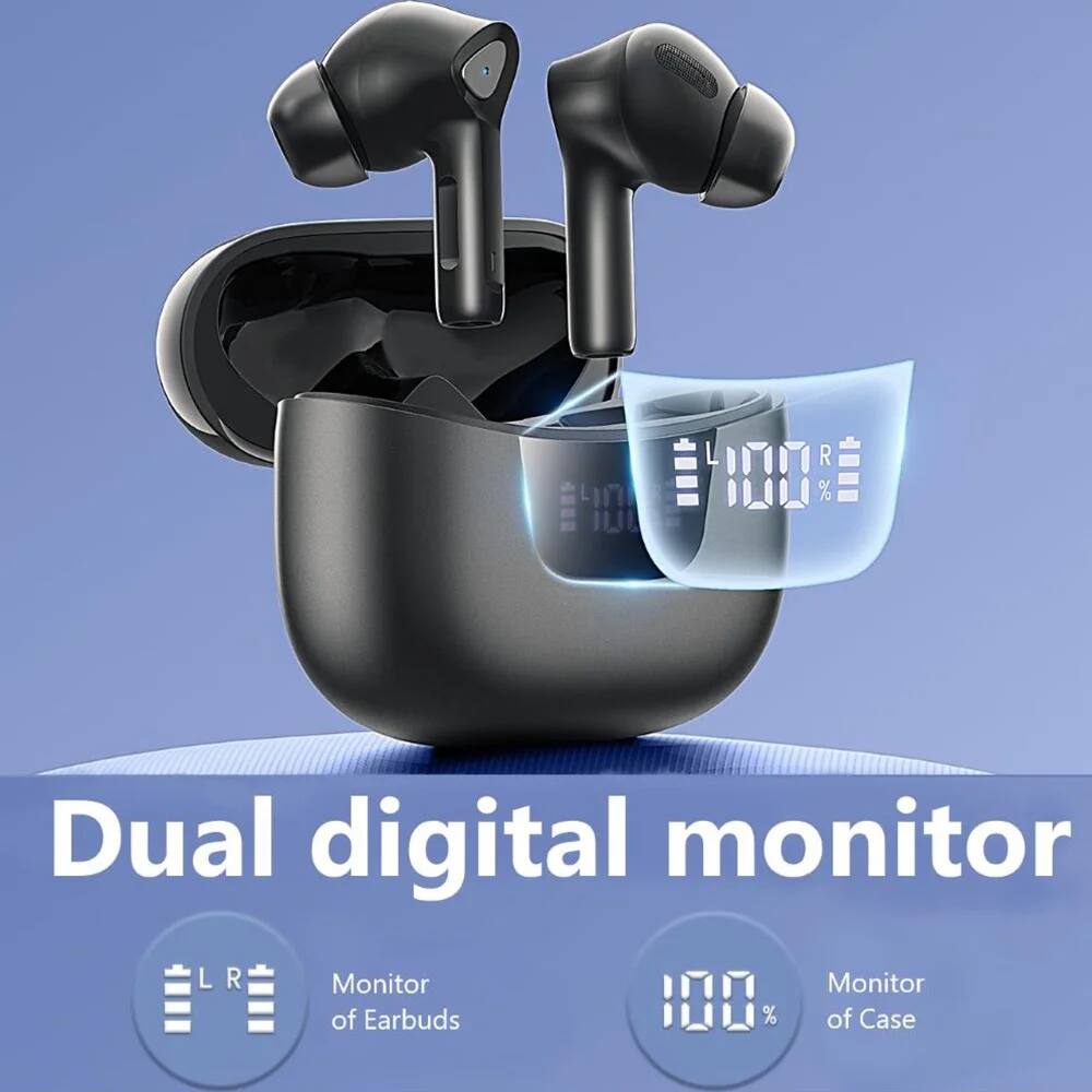 Dual digital monitor

Monitor of Earbuds

Monitor of Case