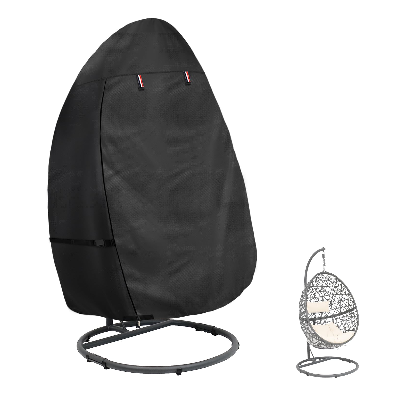 Black 45″W x 33″D x 68″H