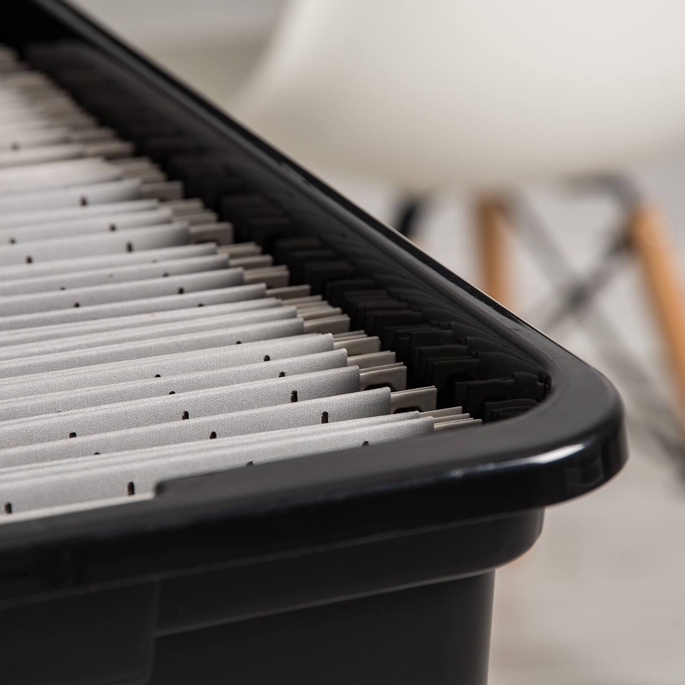 Alt View 2. IRIS USA - IRIS USA Letter Legal Size Plastic File Box, Home Organizing Storage Container.