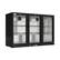 Alt View 4. Koolmore - 53 in. Three-Door Back Bar Refrigerator - 11 Cu Ft. BC-3DSW-BK - Black.