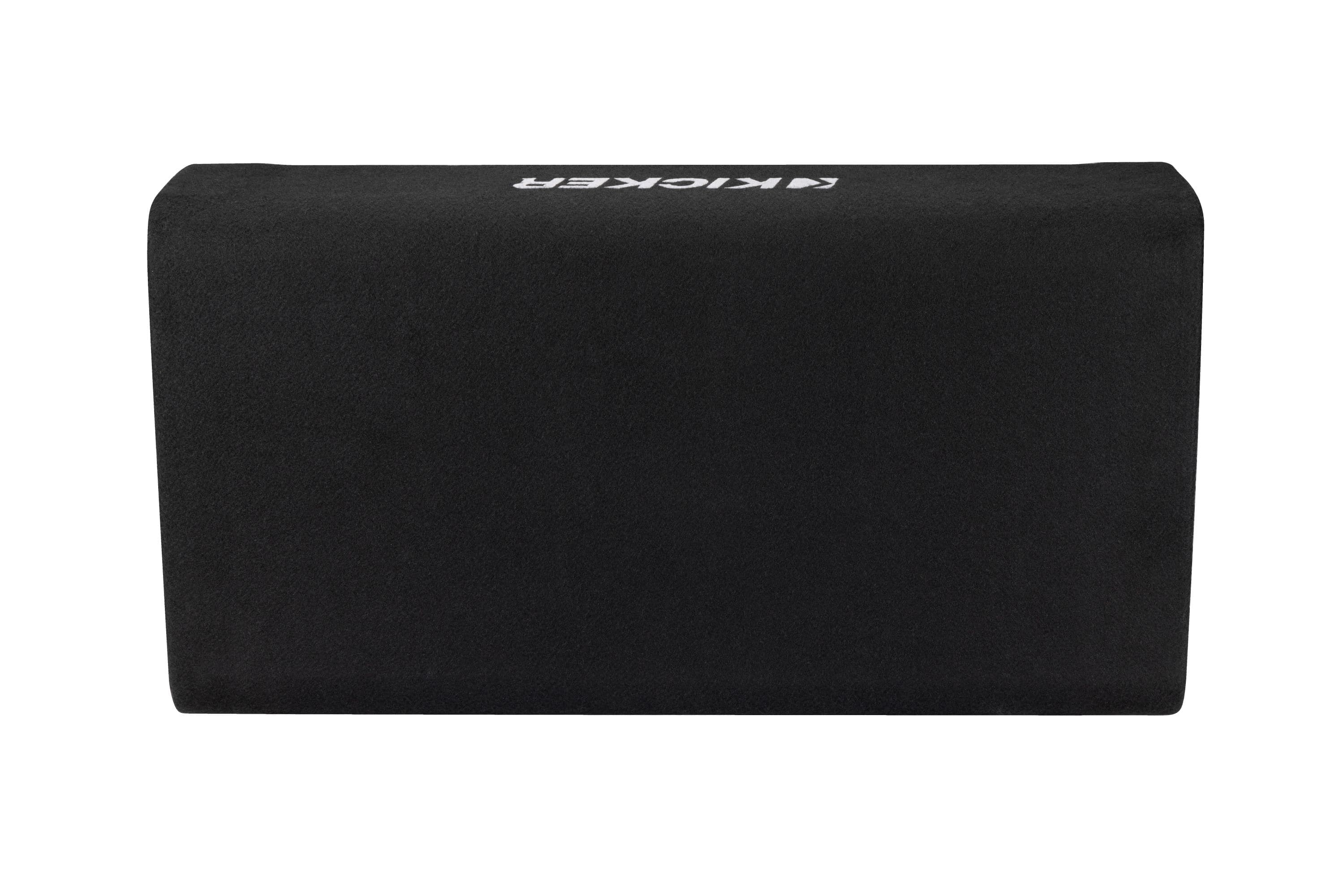 Alt View 15. KICKER - PTRTP Powered Down-Firing 12" Dual-Voice-Coil-Ohm Loaded Subwoofer Enclosure - Black.