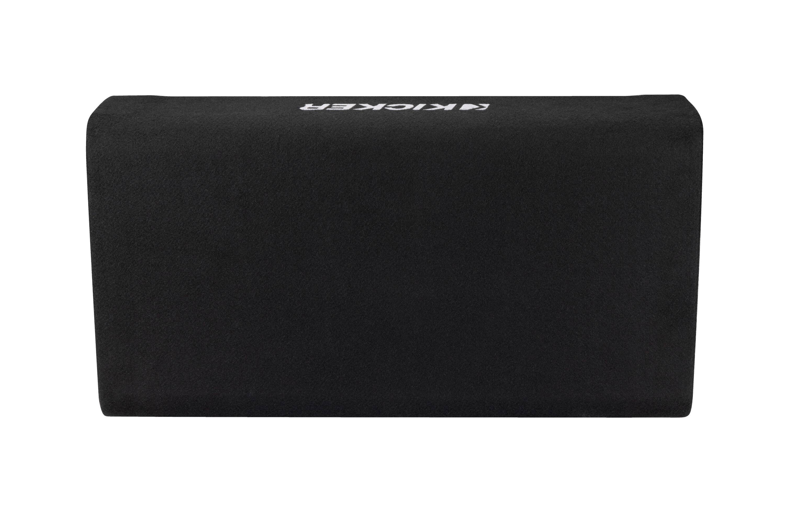 Alt View 15. KICKER - PTRTP Powered Down-Firing 12" Dual-Voice-Coil-Ohm Loaded Subwoofer Enclosure - Black.