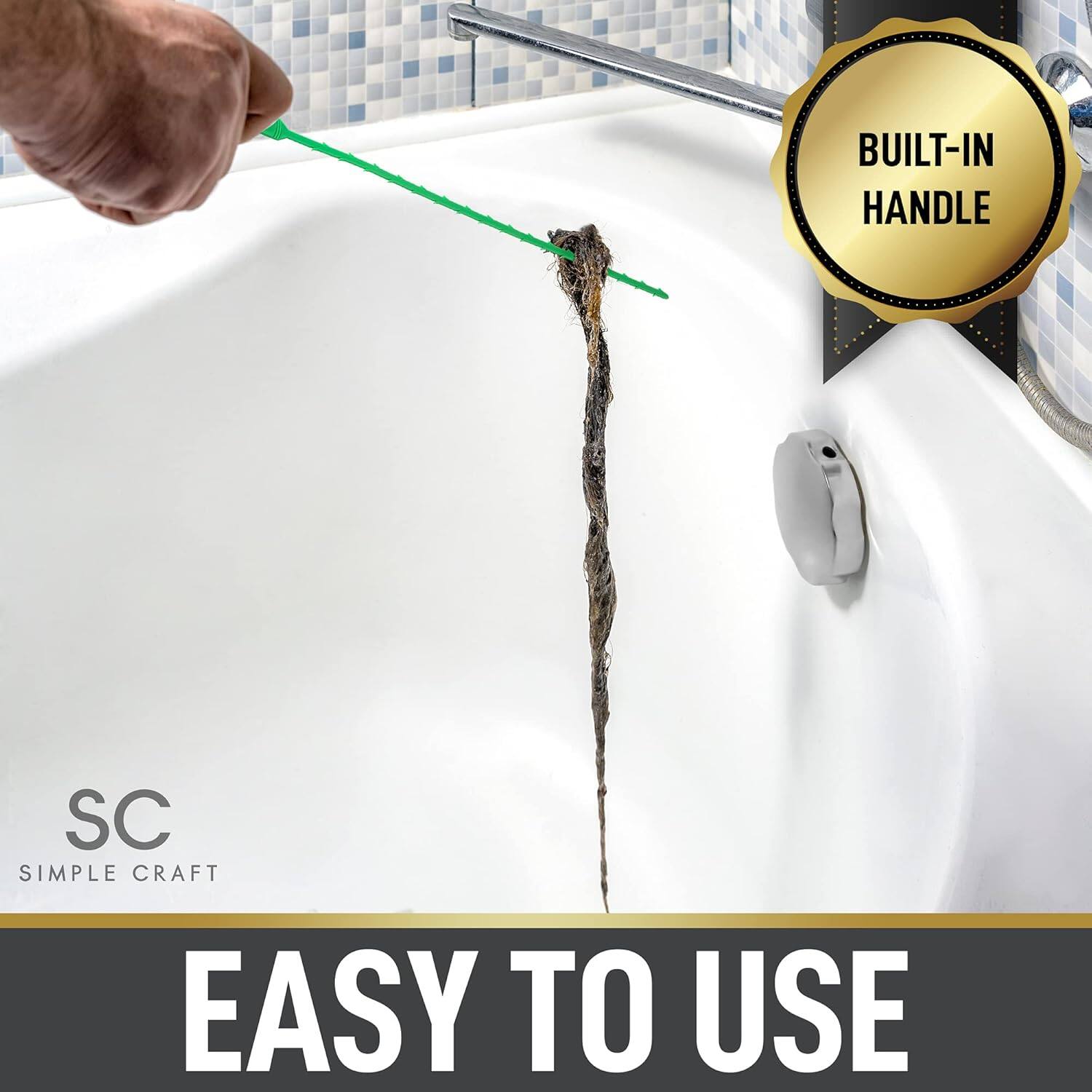 BUILT-IN HANDLE

SC SIMPLE CRAFT

EASY TO USE
