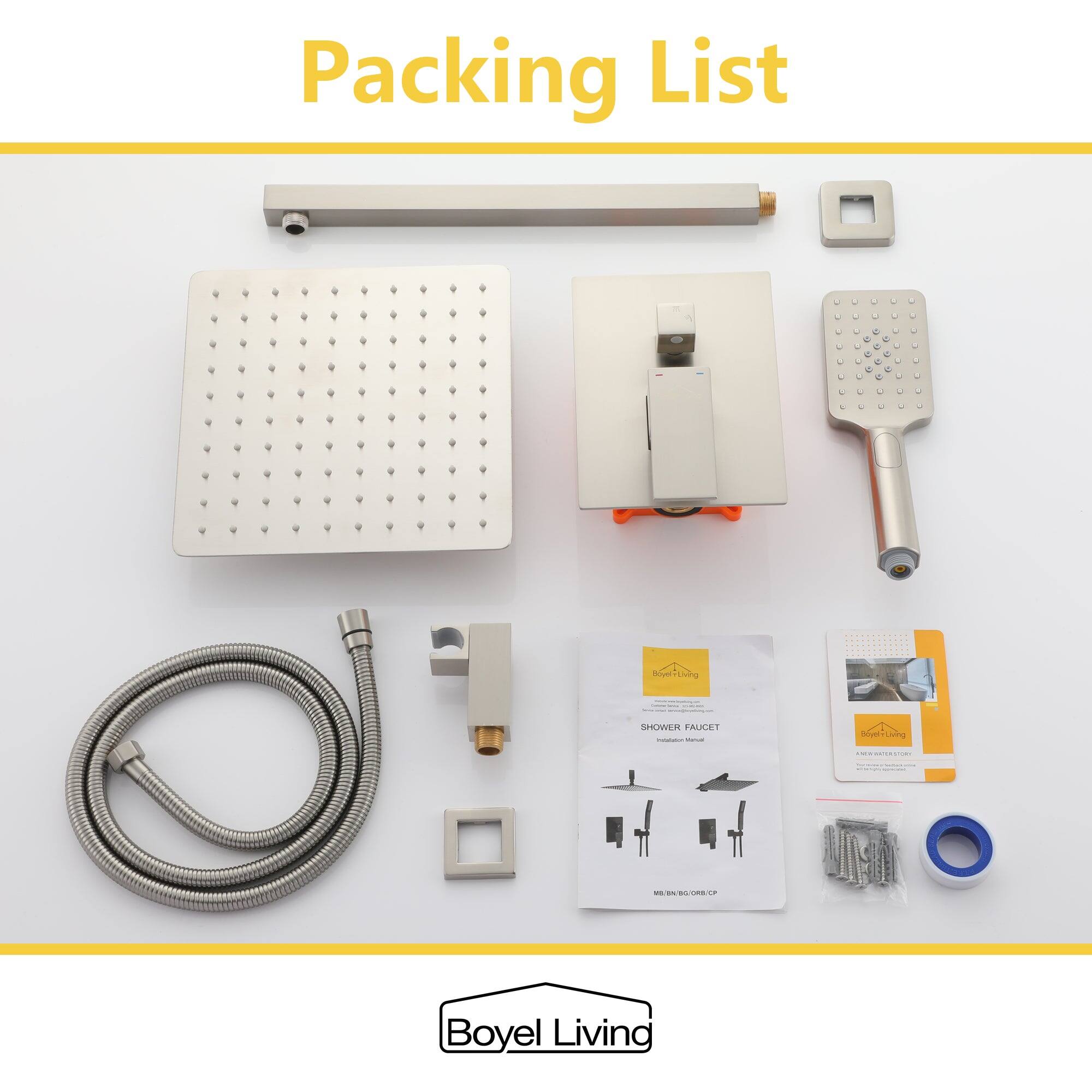 Packing List | Elue CUlg APLWER TAIRET | i mve Cuie | | - 1 - - -. Boyel Living