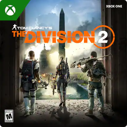 X ONE TOM CLANCY'S THE DIVISION 2 { MATURE 17+ M ESRB - M (Mature 17+)