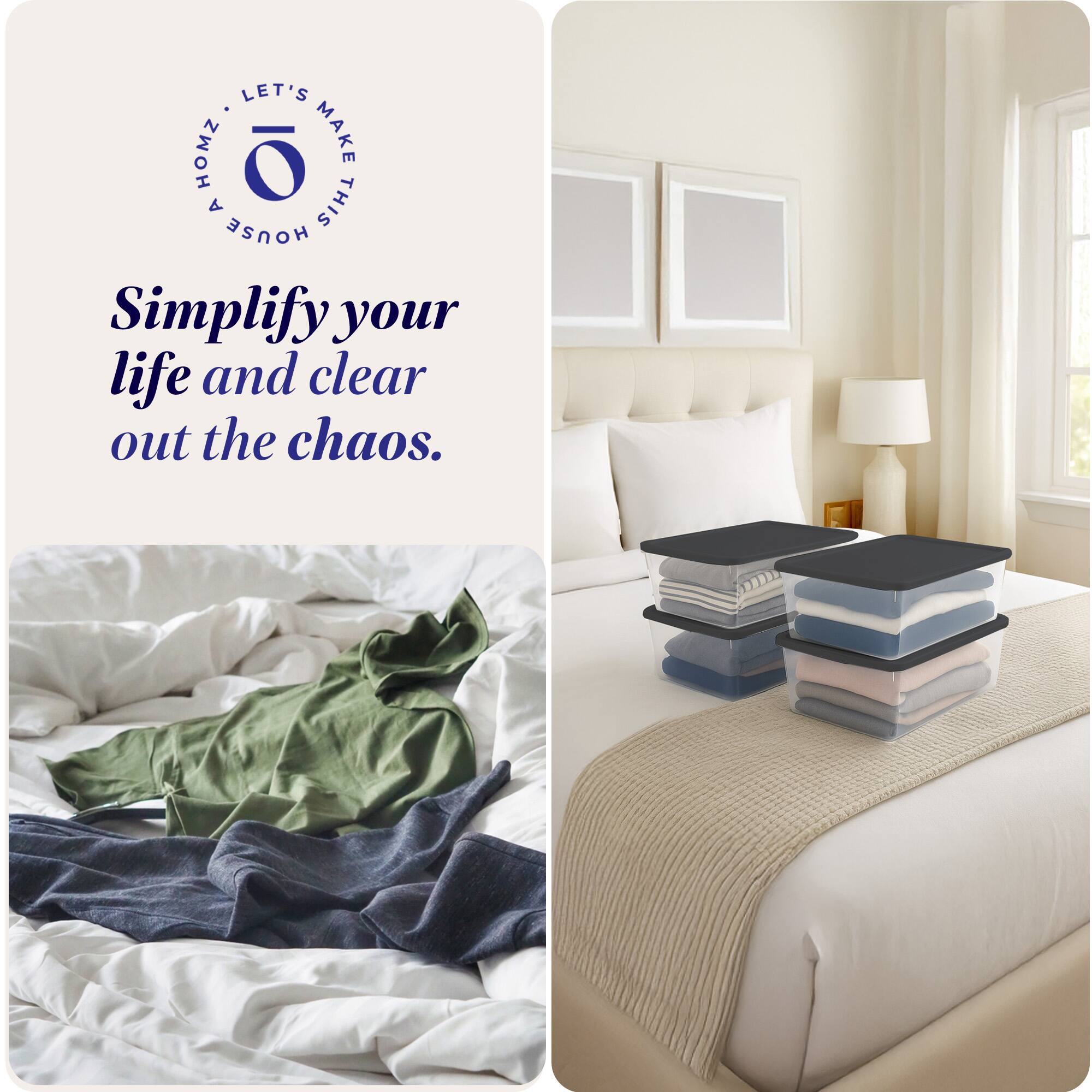 LET'S MAKE THIS HOUSE A HOME

Simplify your life and clear out the chaos.