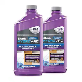 Shark - HydroVac 2-pack Multi-Surface Concentrate with odor neutralizer for sealed hard floors and area rugs