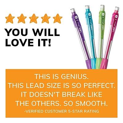 YOU WILL LOVE IT!

THIS IS GENIUS.  
THIS LEAD SIZE IS SO PERFECT.  
IT DOESN'T BREAK LIKE THE OTHERS. SO SMOOTH.  
-VERIFIED CUSTOMER 5-STAR RATING