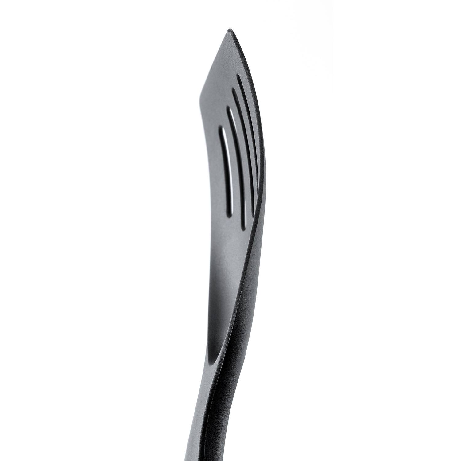 Alt View 2. Norpro - My Favorite Scoop and Drain Spatula, Black - Black.
