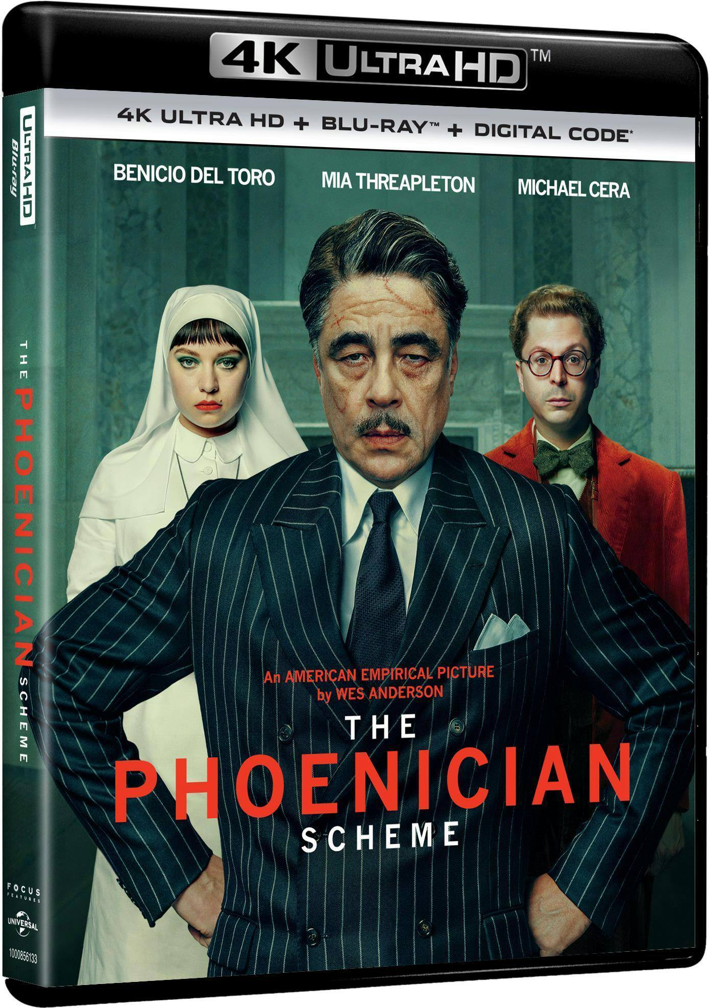 Angle. The Phoenician Scheme   - 4K Blu-Ray.
