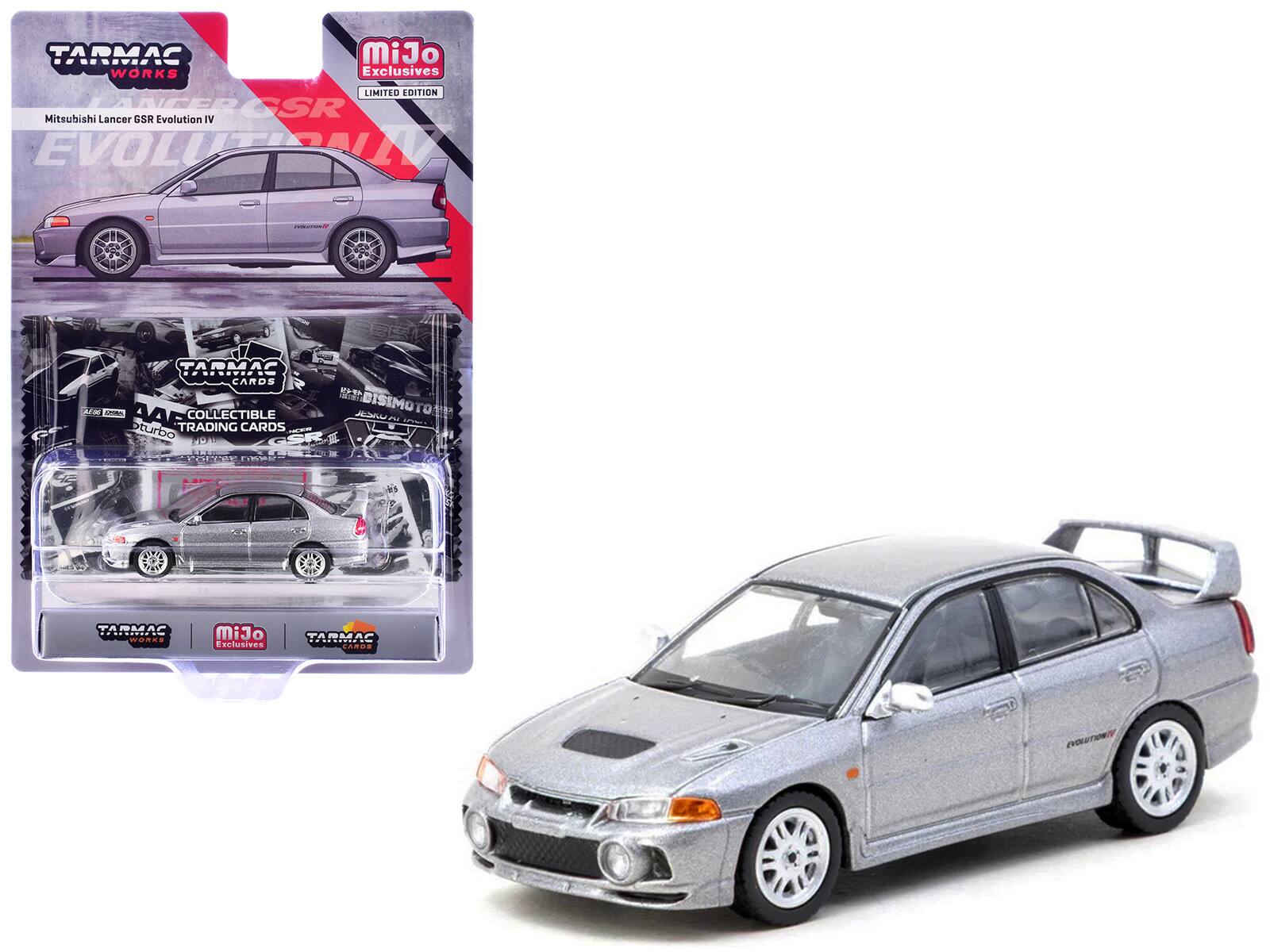 TARMAC Works Exclusives Limited Edition Mitsubishi Lancer GSR Evolution IV EVOLUTION TARMAC CARDS

MiJo Exclusives

TARMAC Works

Collectible Trading Cards

GSP

Por EONRA

TARMAC Works