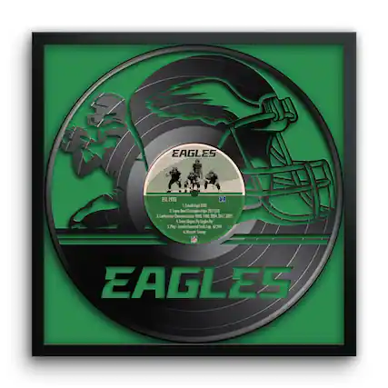 EAGLES
EST. 1933
Established 1930
2 Super Bowl Championships: 1960, 2017
3 Conference Championships: 1948, 1949, 1950, 2004, 2017, 2022
4 Team Slogan: "Fly Eagles Fly"
5 Playoffs: Lincoln Financial Field, 67,594
6 Mascot: Swoop
7 Slogan: "Fly Eagles Fly"