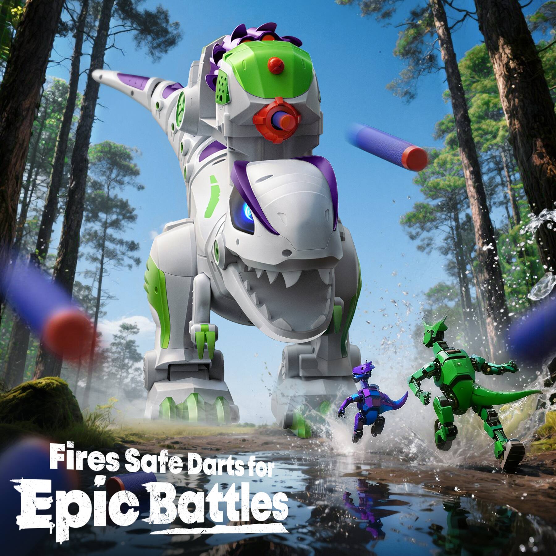 Fires Safe Darts for Epic Battles
