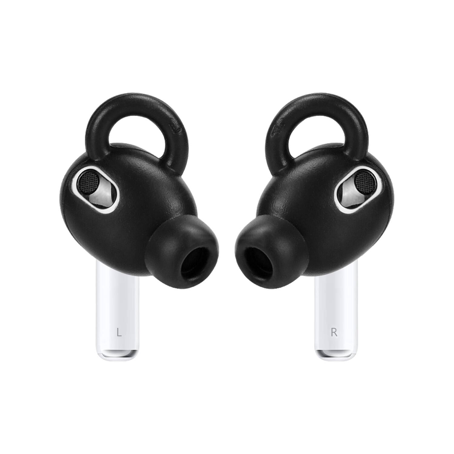 Alt View 14. SaharaCase - Silicone Accessories Kit for Apple AirPods 3 (3rd Generation) - Black.