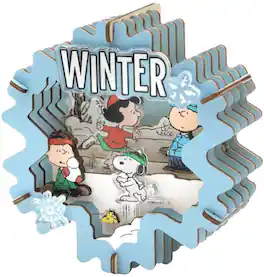 PopMarket - Snoopy Skating Funland Wooden Theater - Collectibles - Multicolor