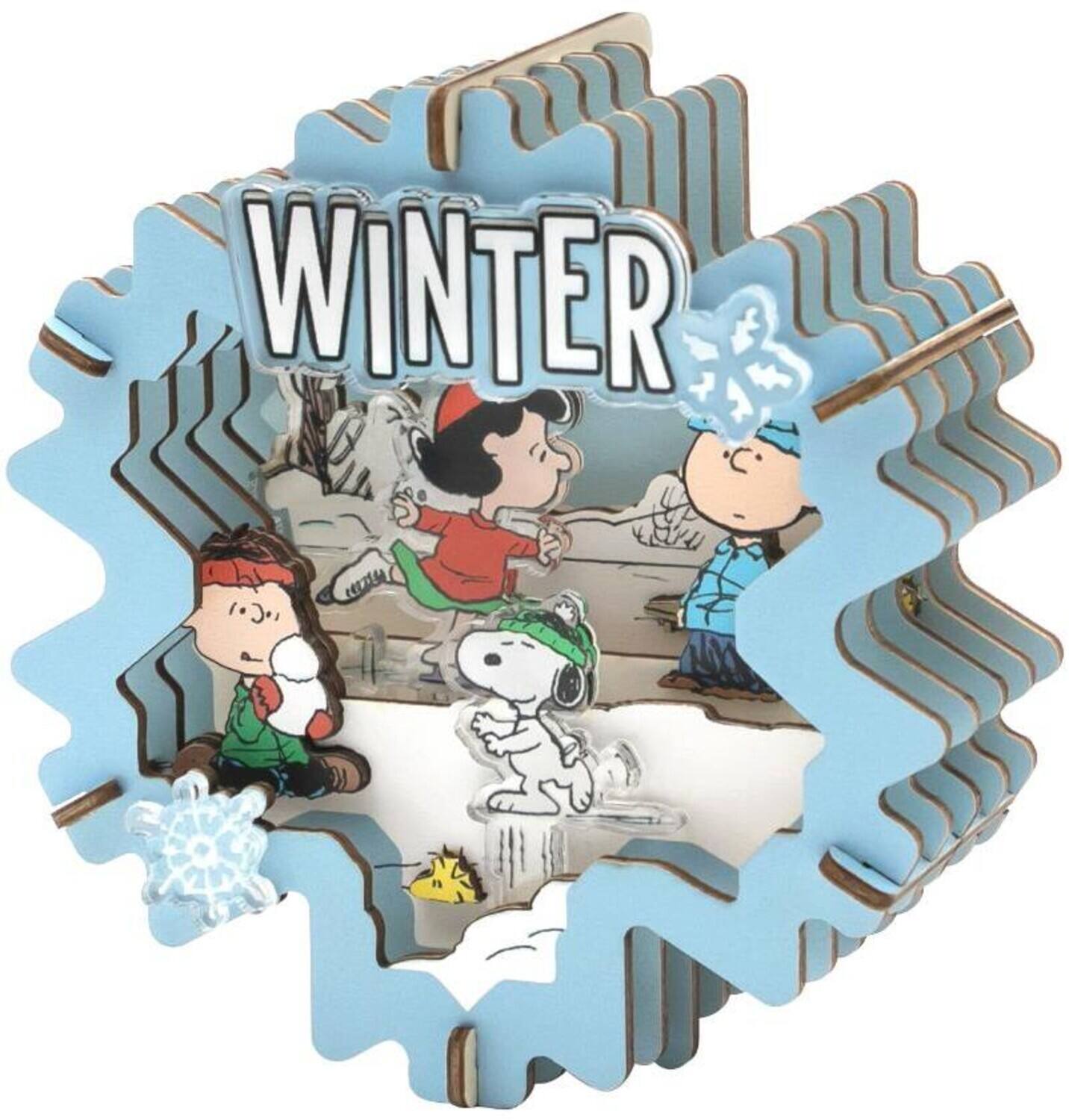 Front. PopMarket - Snoopy Skating Funland Wooden Theater   - Collectibles - Multicolor.