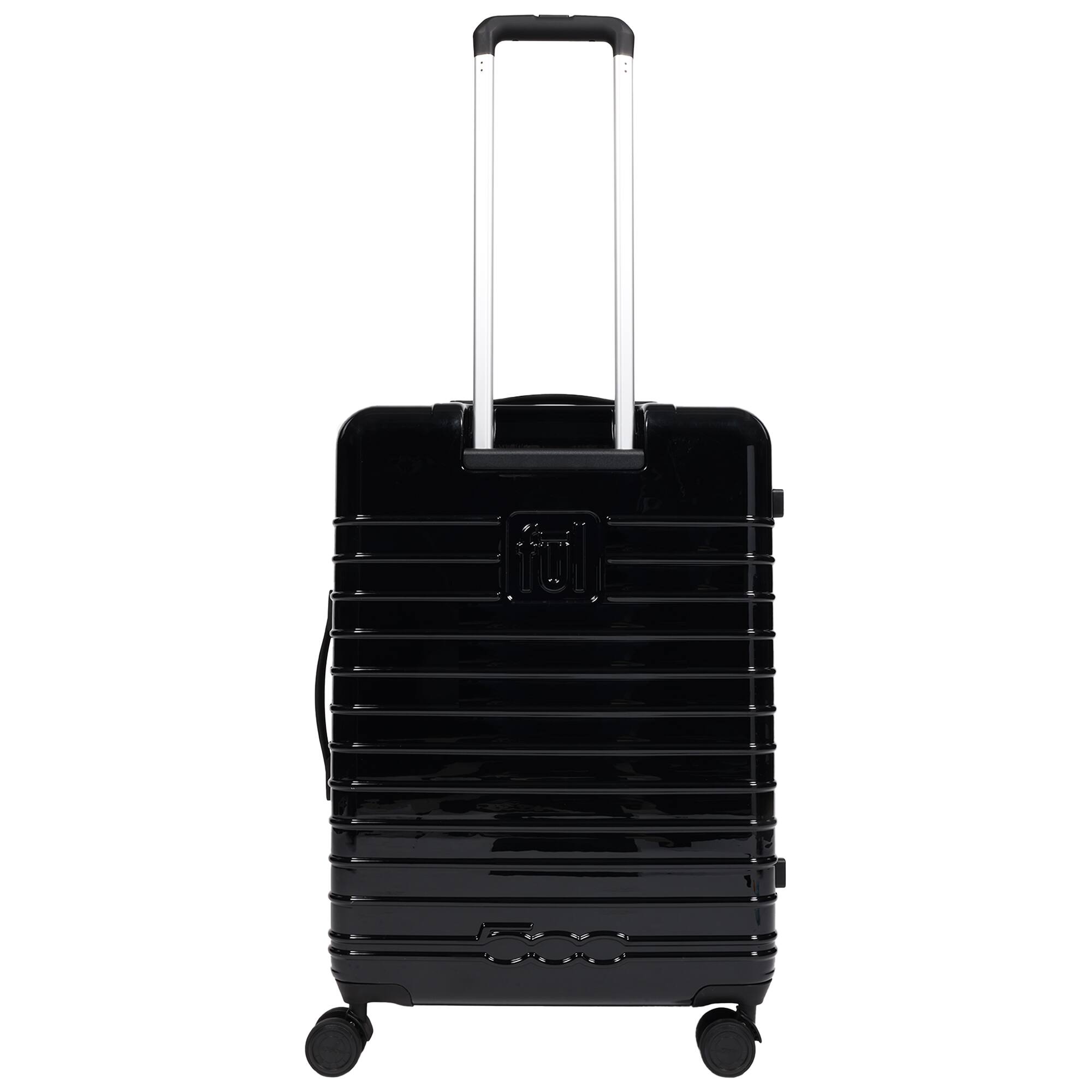 Back. Ful - 26.5" Expandable Hardside Spinner Luggage - BLACK.