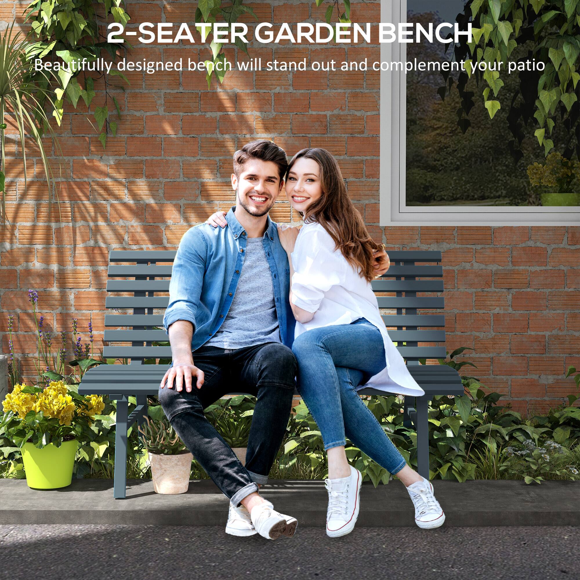 2-SEATER GARDEN BENCH

Beautifully designed bench will stand out and complement your patio