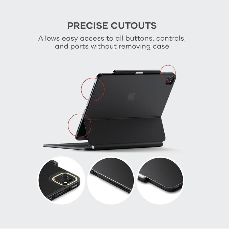 PRECISE CUTOUTS  
Allows easy access to all buttons, controls, and ports without removing case