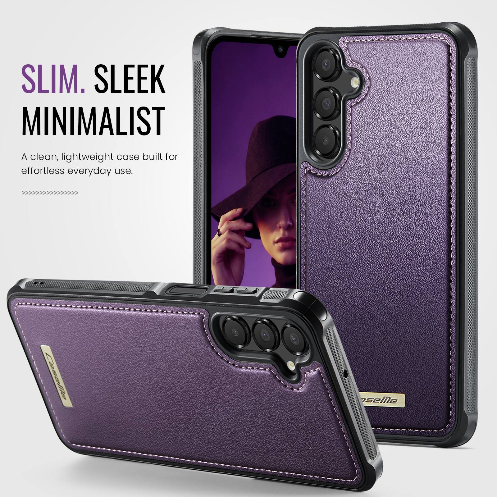 SLIM. SLEEK MINIMALIST  
A clean, lightweight case built for effortless everyday use.