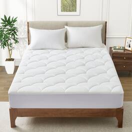 Peace Nest - Soft Cooling Waterproof Quilted Mattress Pad with Elastic Deep Pocket, Twin - Curved