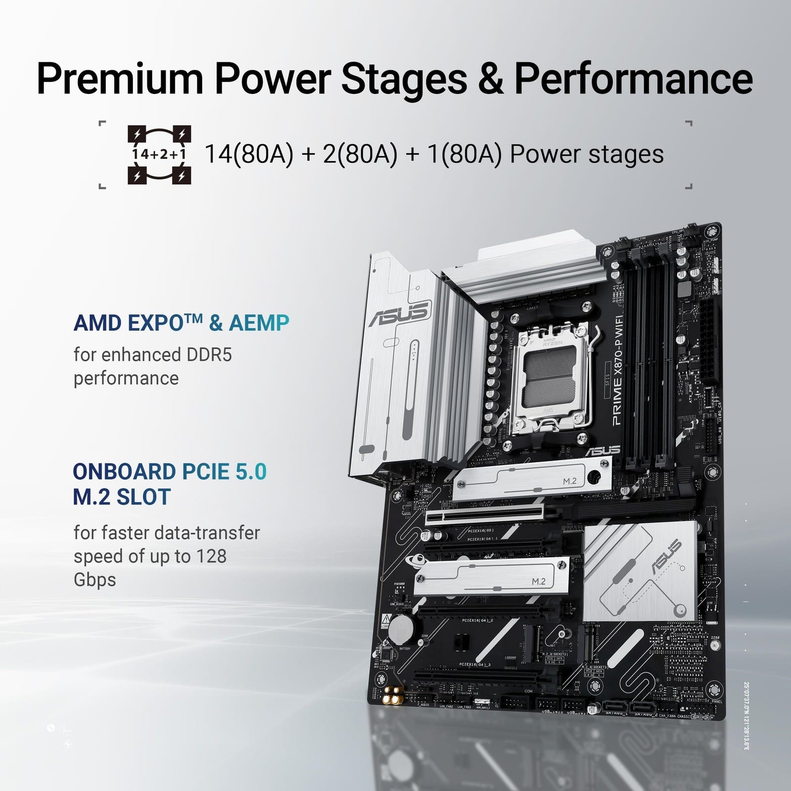 ASUS ROG Strix X870 I Gaming WiFi AMD AM5 Mini ITX Motherboard