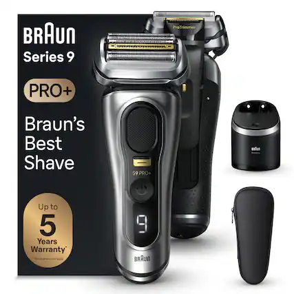 BRAUn Series 9 ProTrimmer PRO+
Braun's Best Shave
Up to 5 Years Warranty*
*T&C on Braun.com apply