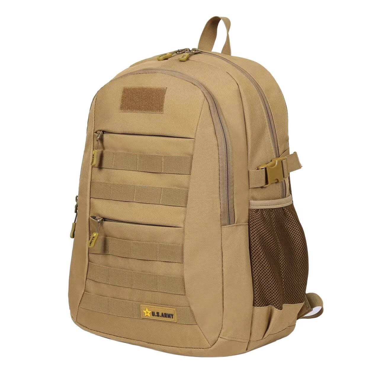 Front. US Army - ZULU Tactical Laptop Backpack - SAND.