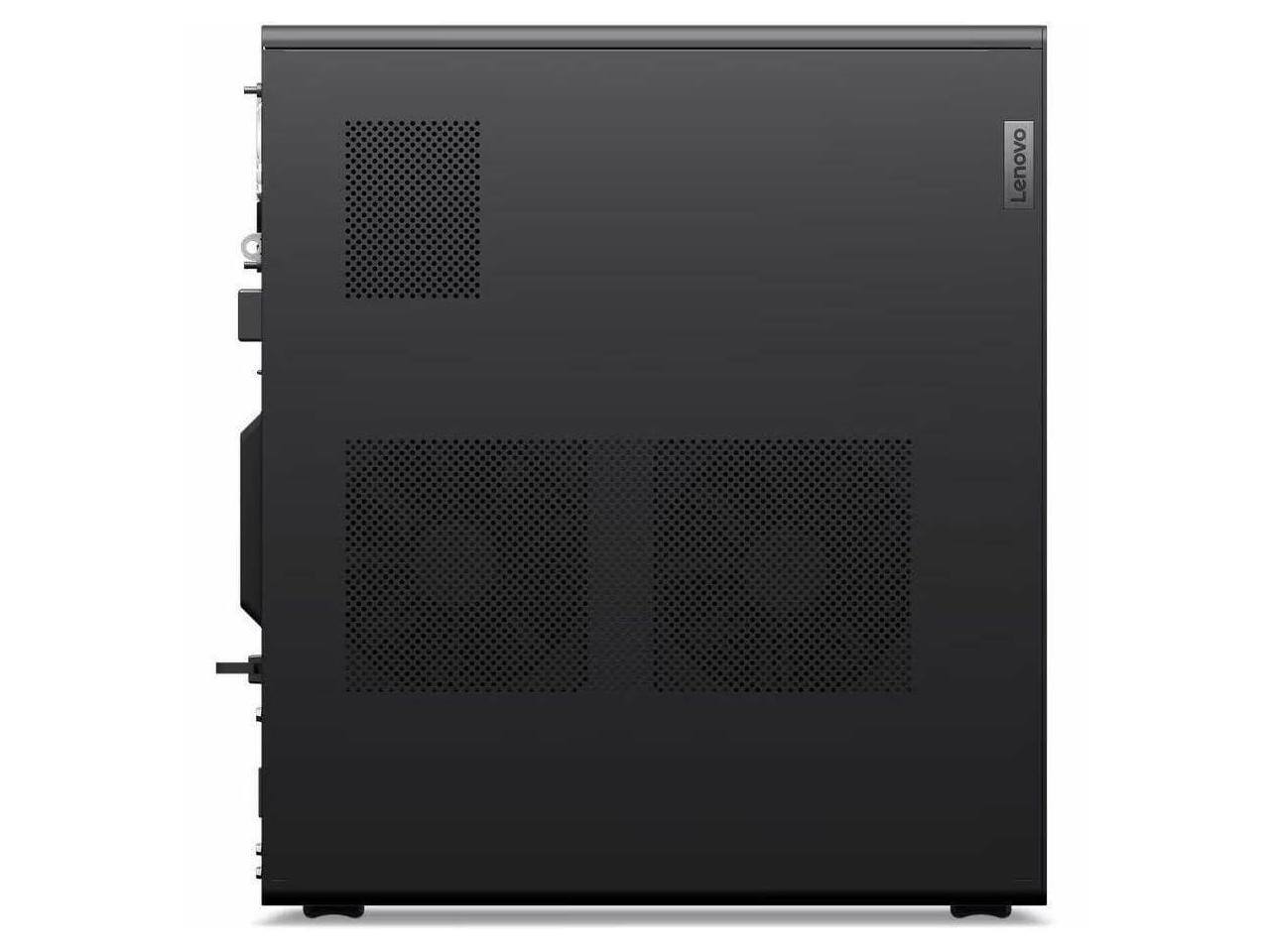 Alt View 9. Lenovo - Lenovo ThinkStation P3 Gen 2 30HT0053US Workstation - 1 x Intel Core Ultra 7 265 - vPro Technology - 16 GB - 512 GB SSD - Black.