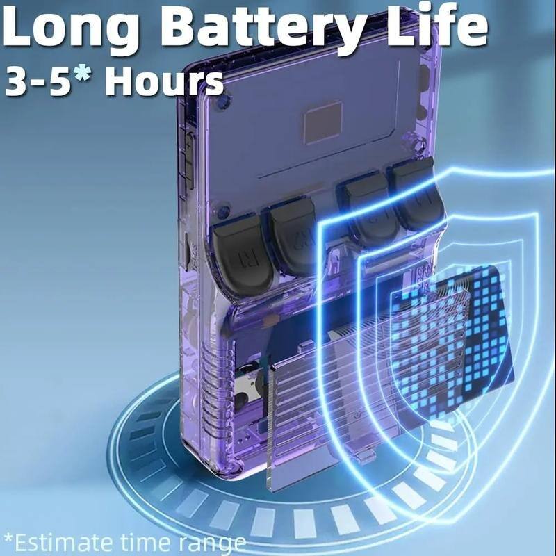 Long Battery Life  
3-5* Hours  
*Estimate time range