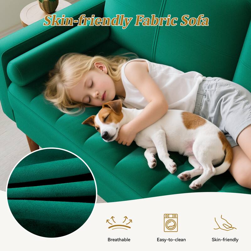 Skin-friendly Fabric Sofa

Breathable  
Easy-to-clean  
Skin-friendly