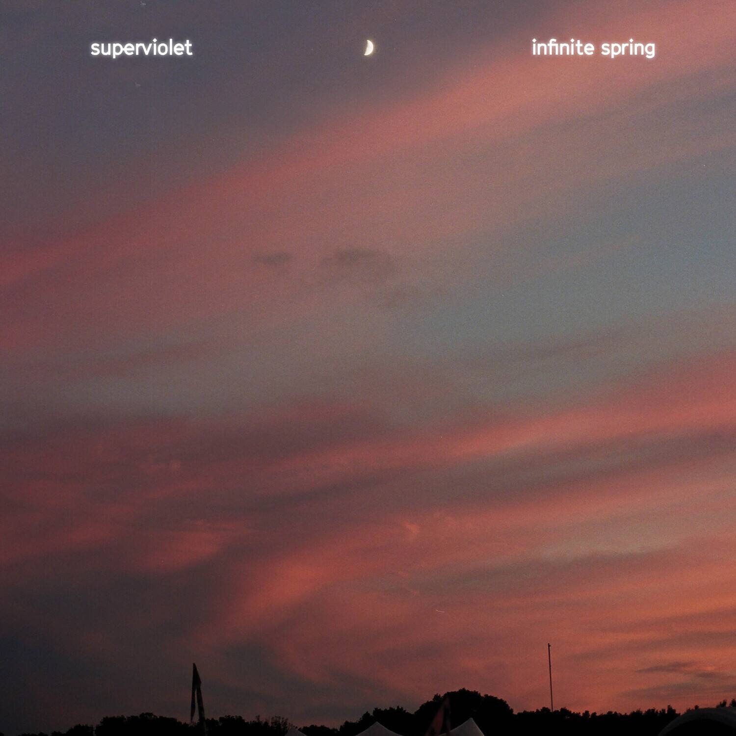 Superviolet - Infinite Spring - Sunset Swirl   - VINYL LP
