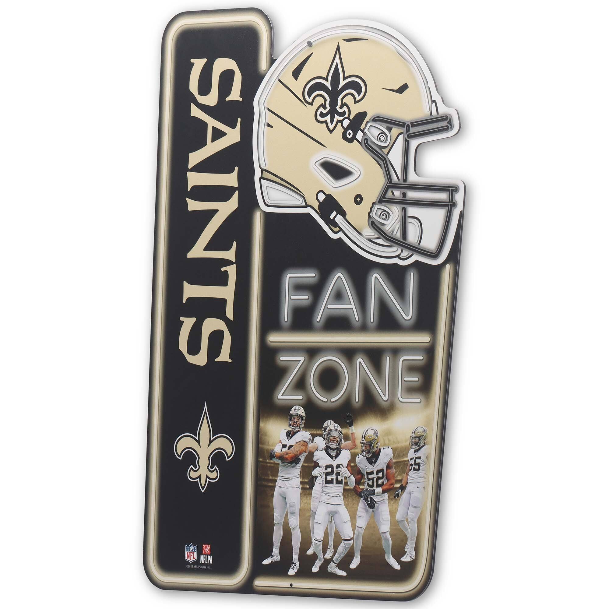SAINTS FAN ZONE  
65 22 52  
NFLPA