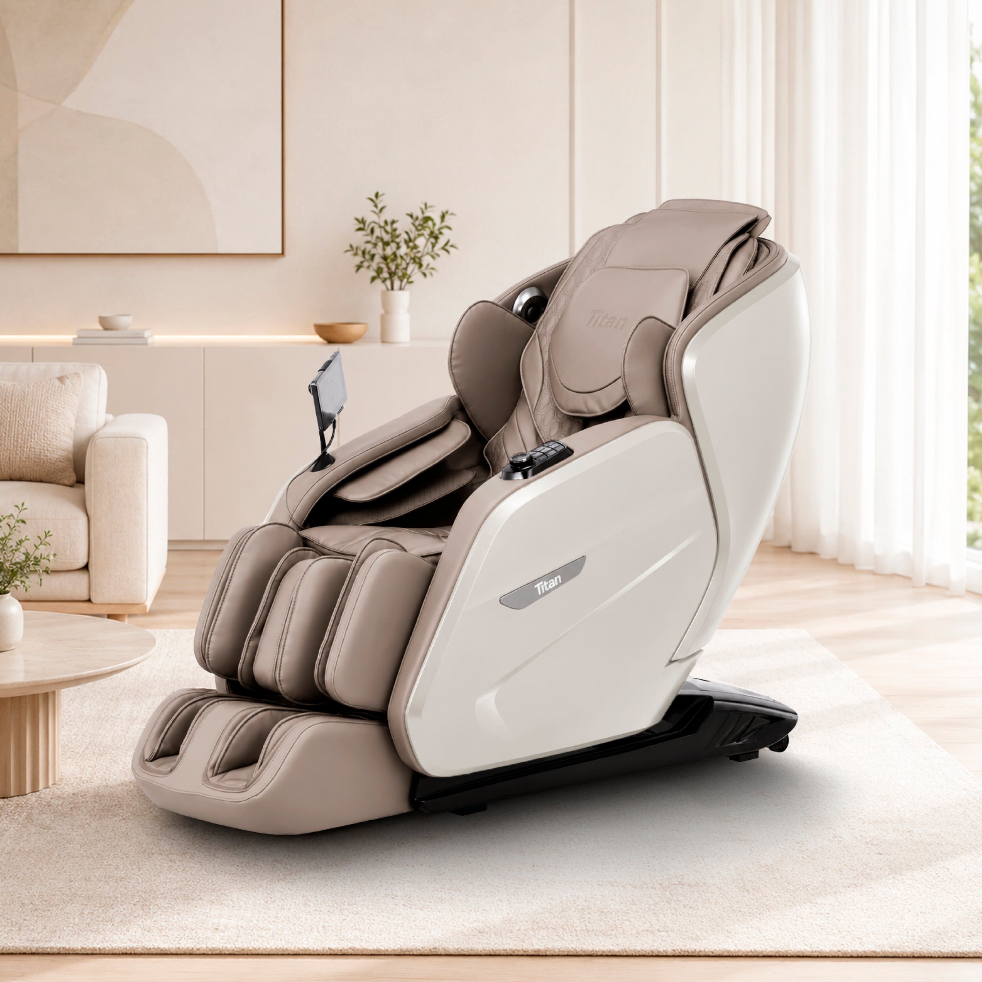 Titan - Pro 3D Liberty Zero Gravity Massage Chair - Taupe
