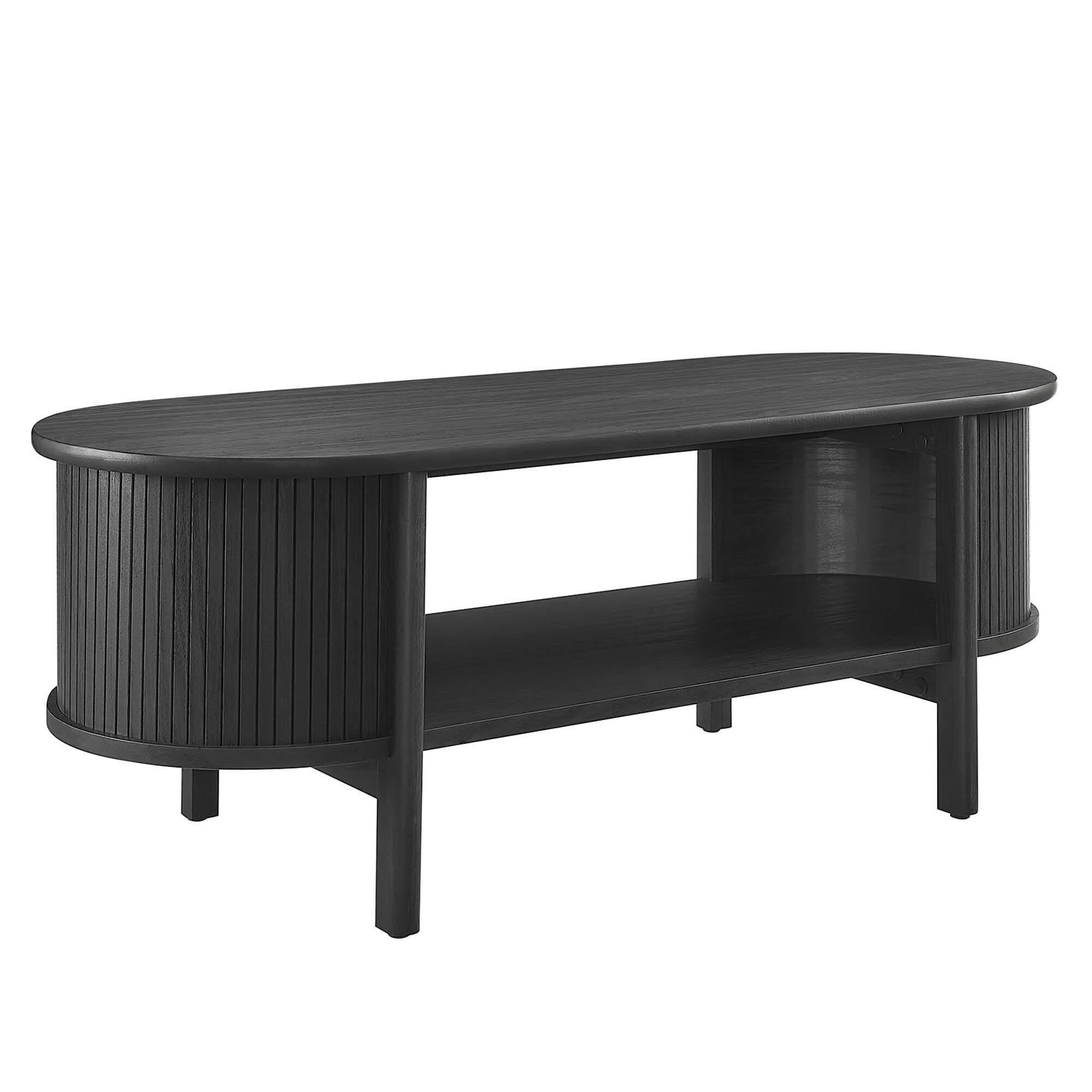 Angle. Modway - Cadence Coffee Table by Modway - Black.