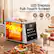 LED Display Full-Touch Screen
Lifestyle appeal, more than a toaster
88:88 Auto Shutoff Digital Timer
27.41 in² Touch screen
2:00
900W high power fast baking