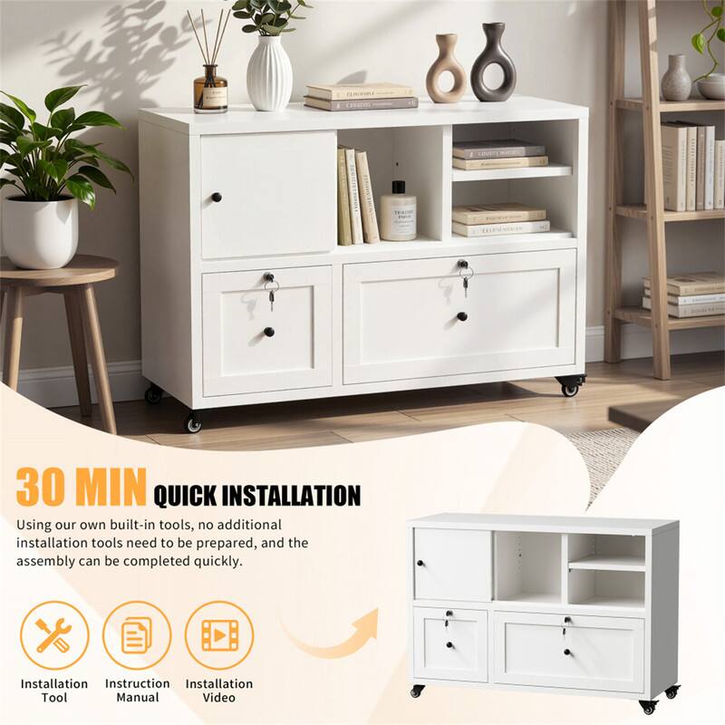 30 MIN QUICK INSTALLATION

Using our own built-in tools, no additional installation tools need to be prepared, and the assembly can be completed quickly.

- Installation Tool
- Instruction Manual
- Installation Video