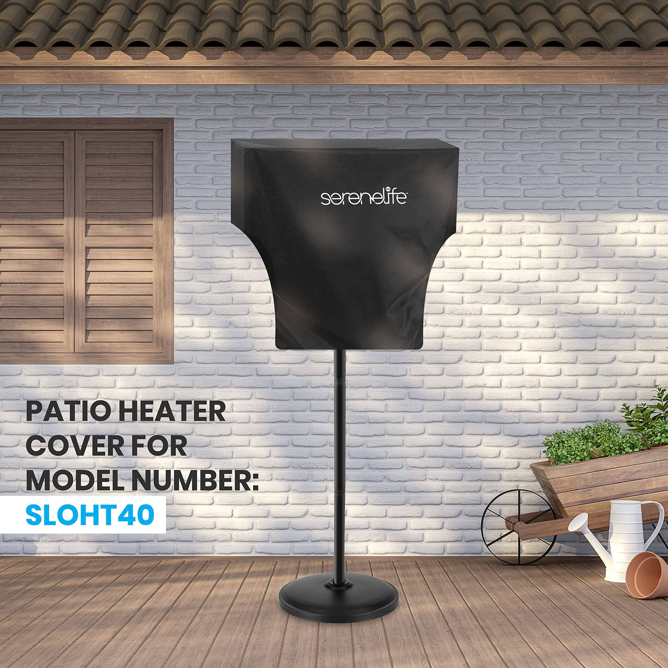 serenelife PATIO HEATER COVER FOR MODEL NUMBER: SLOHT40