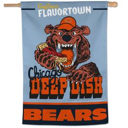Guy Fieri's Flavortown - Chicago Bears NFL x Guy Fieri-s Flavortown 28" x 40" One-Sided Vertical Banner - Multicolor
