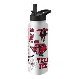 Logo Brands - Texas Tech Red Raiders 34oz. Native Quencher Bottle - Multicolor