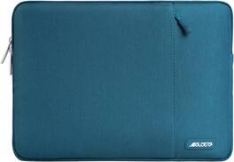 mosiso - Laptop Case 13-13.3 inch Laptop Sleeve Fit with MacBook Air/Pro 13/Pro 14 HP Dell ASUS Lenovo Sleeve Bag with Pocket - Deep Teal