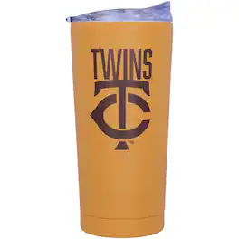 Logo Brands - 20oz. Fashion Color Powdercoat Tumbler - Tan