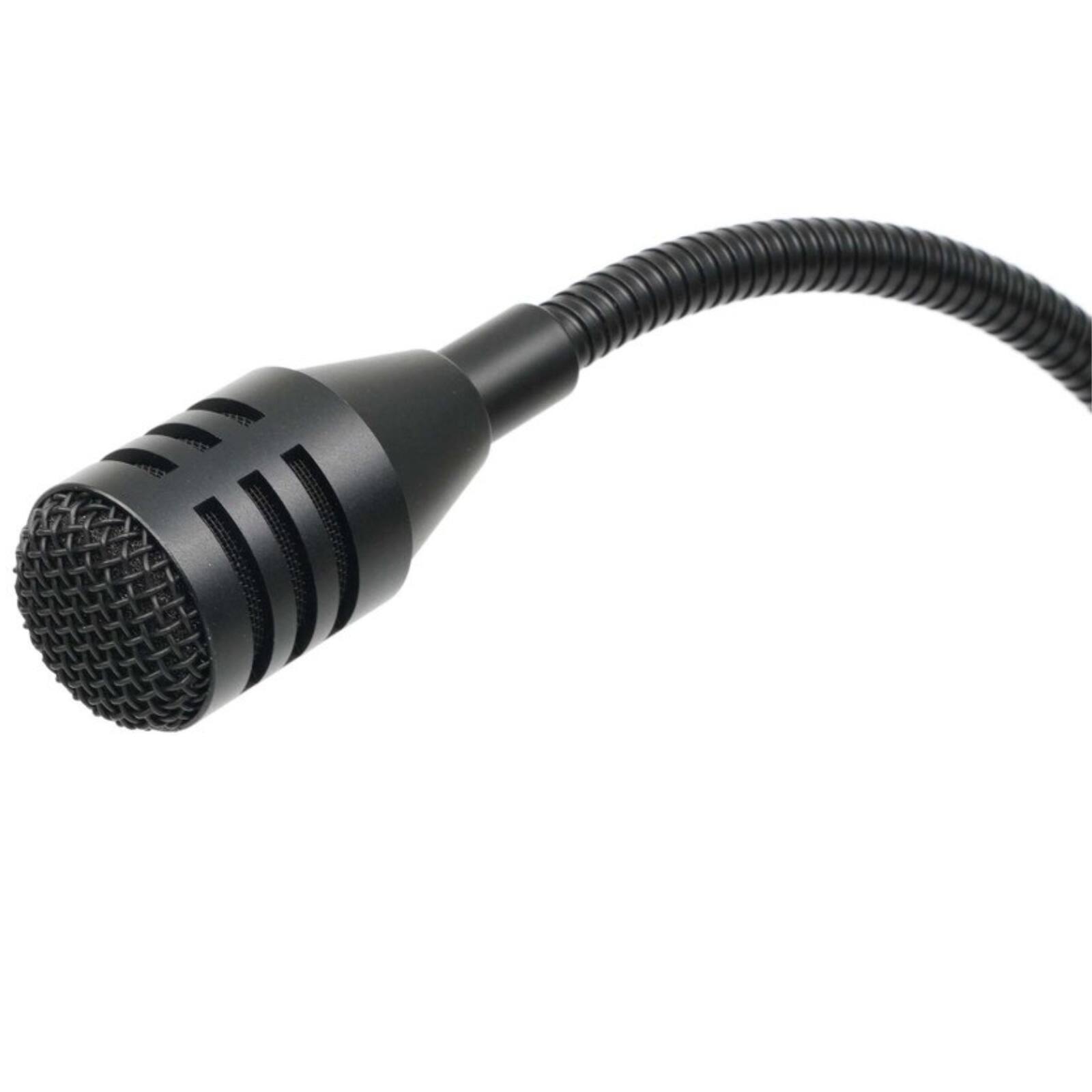 Left. Bogen - DDU250 Desktop Microphone - Black.